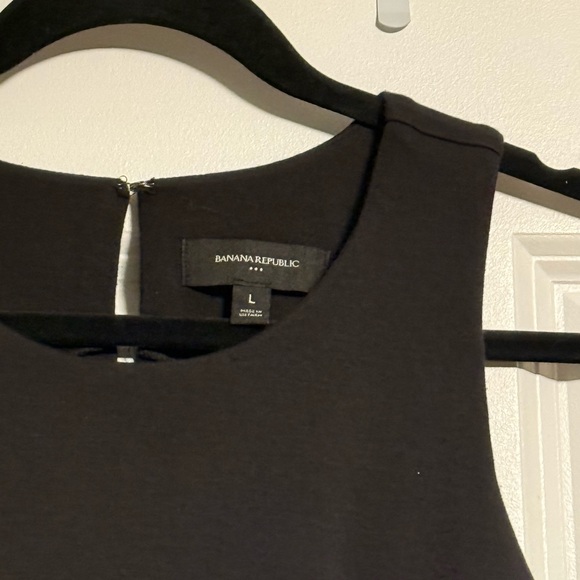 Banana Republic Black Midi Dress - Picture 2 of 4